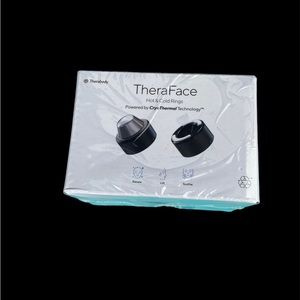TheraFace New TF02228-01 Hot & Cold Ring Facial Theragun Massager - Black